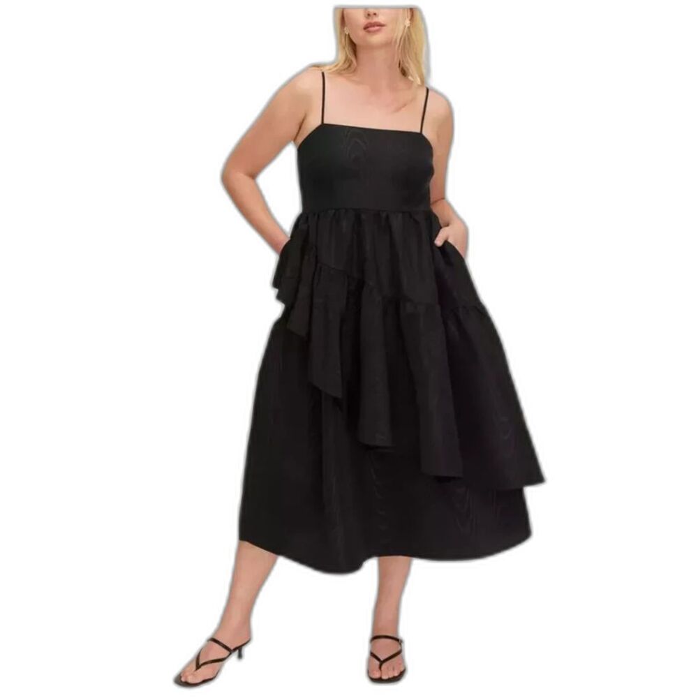 NWT Kate Spade Target Tiered Ruffle Midi Dress Size Small